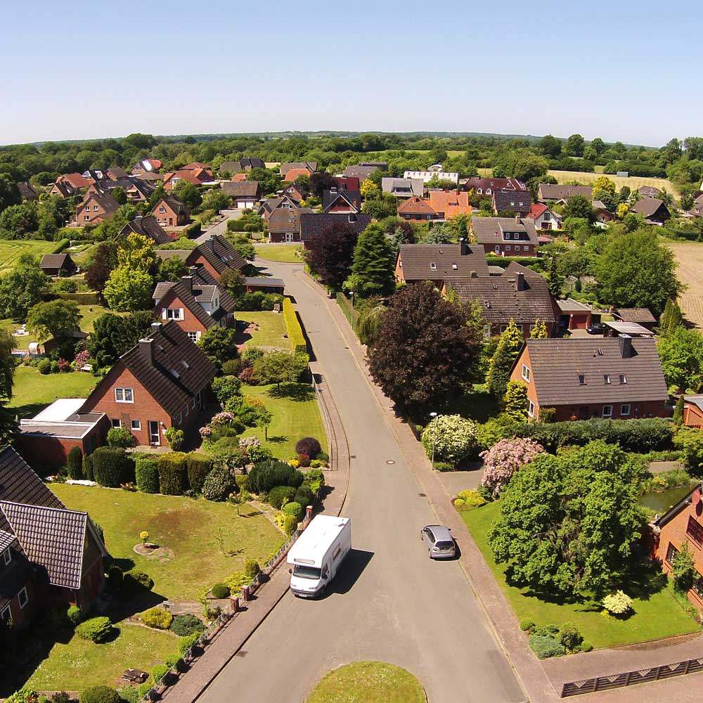 Luftaufnahme Hamanns Koppel